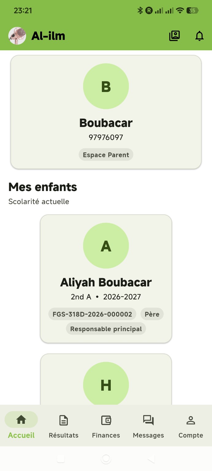 Espace Parent FalaGeS